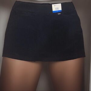 Greg Norman Black Stretch Skort | Women’s Size Large | NWT